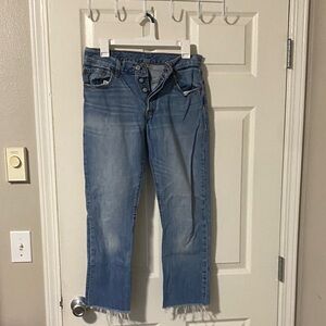 Levi's Light Blue Cropped Women's Jeans